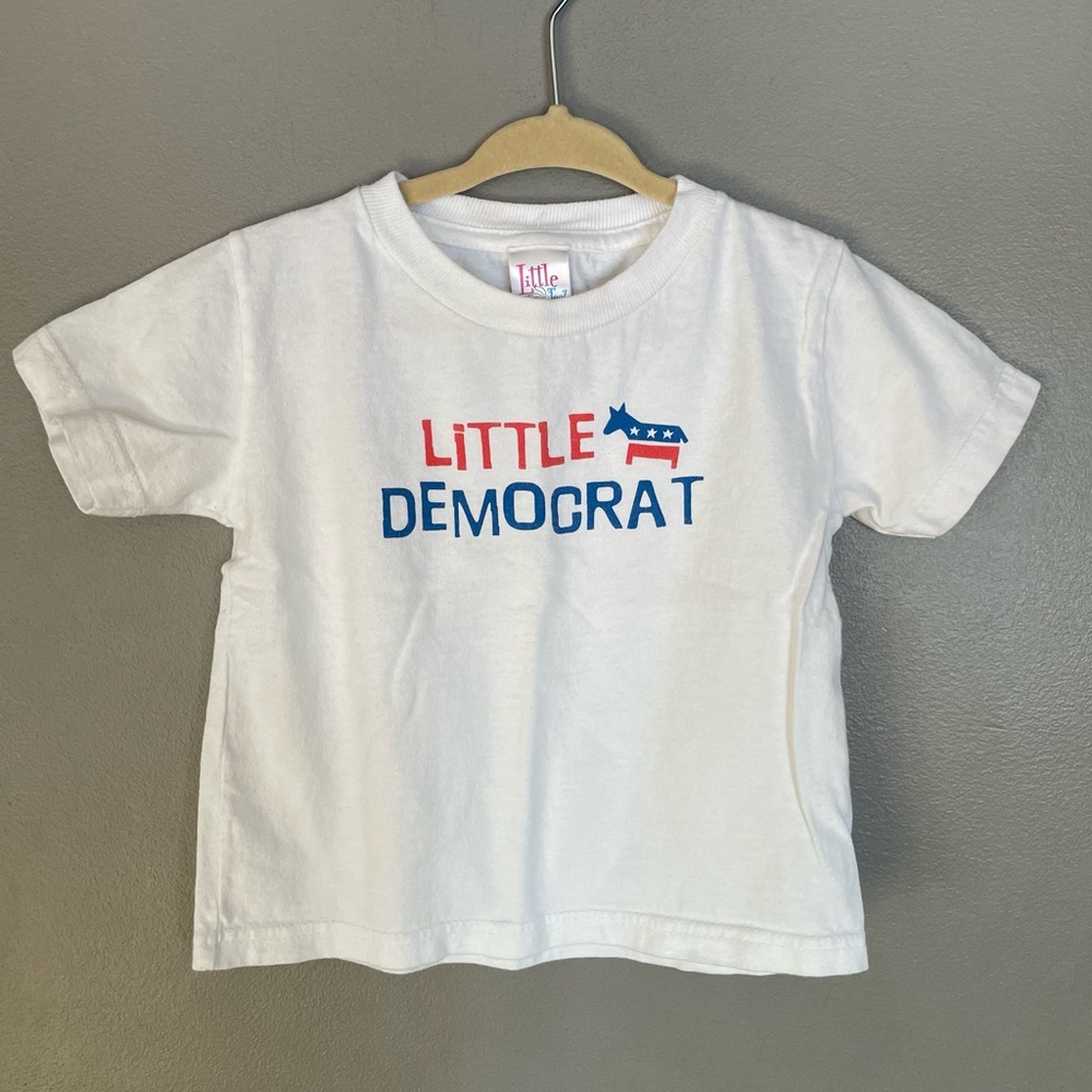 Little Democrat Donkey Tee